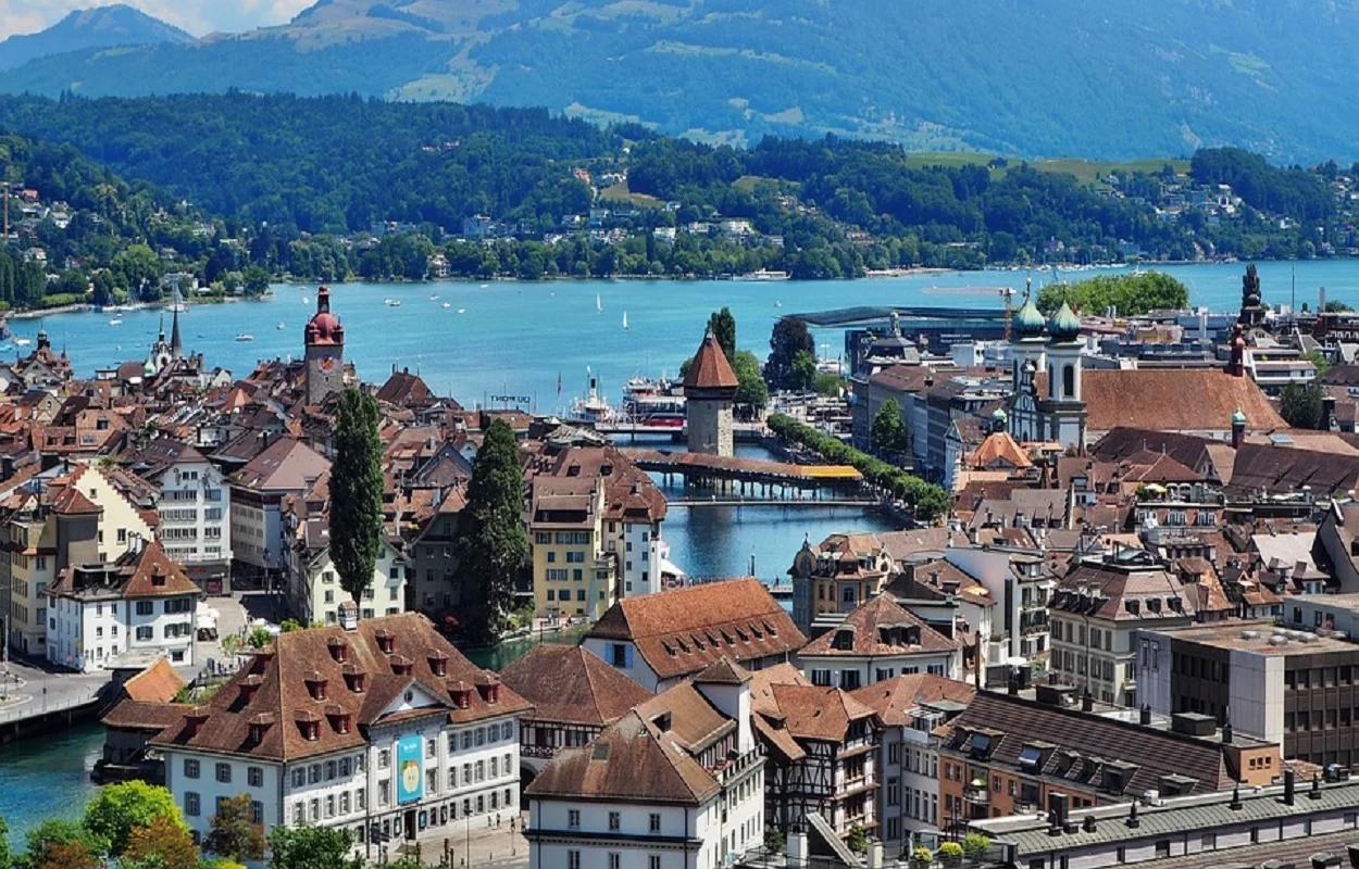 Lucerna y su lago, Suiza
